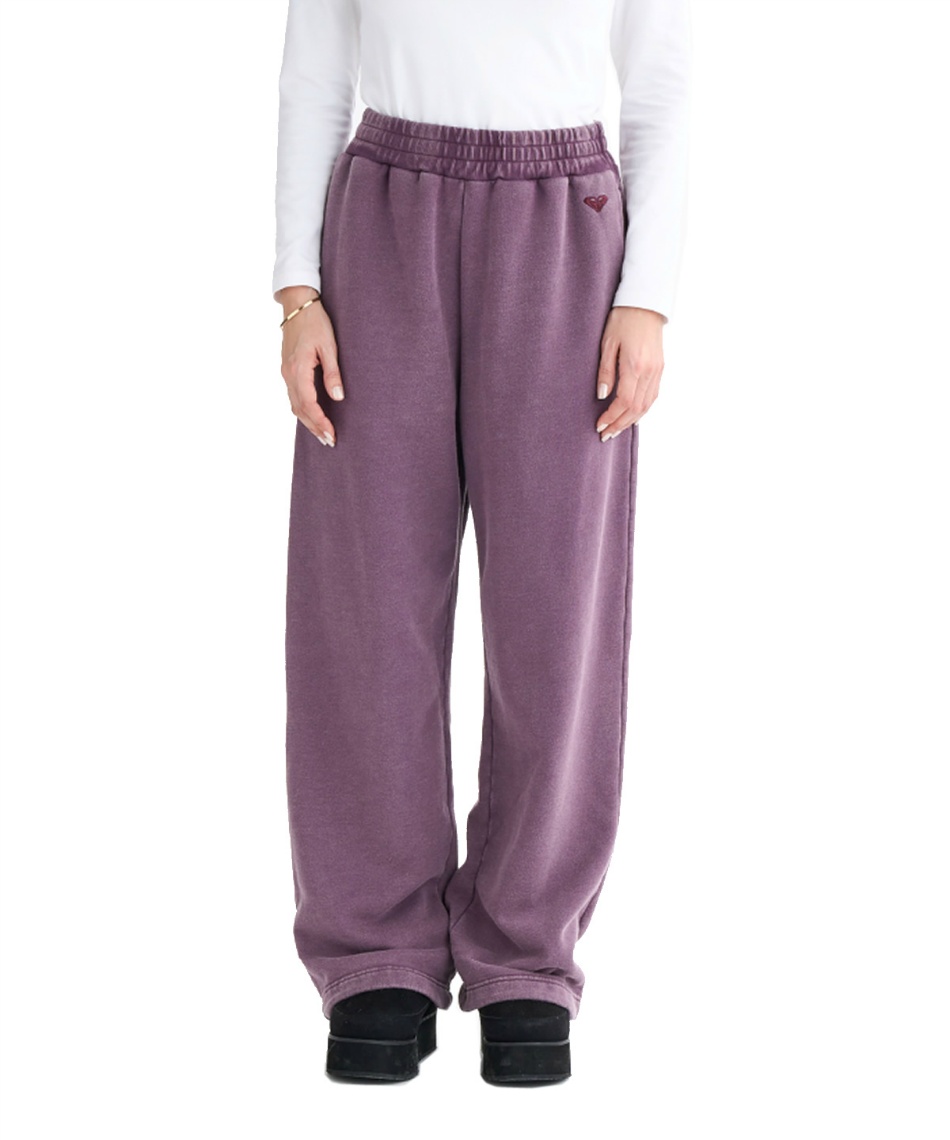 獲得ポイント77pt 【送料無料】ロキシー(ROXY) スウェットパンツ YOLO ウォッシュ 裏毛PT RPT254017 【国内正規品】 レディース BER L