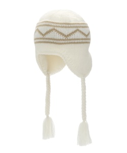 l|Cg48pt fB[V[(DC) jbgX 25 RETRO EARFLAP BEANIE r[j[ DBE254240-WHT yKiz Y fB[X WHT F