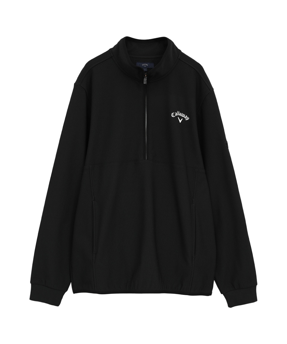 キャロウェイ(Callaway) ゴルフウェア スウェット 裏起毛ハーフジップ