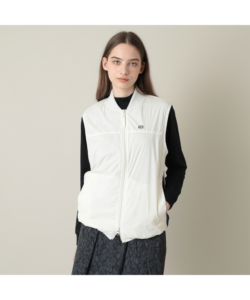 ゴルフウェア アウターベスト OCTA 裏地付き インサレーション ベスト