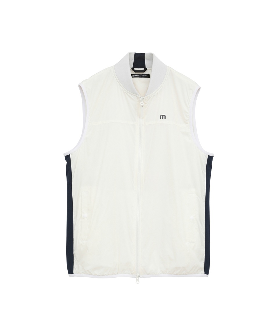 獲得ポイント200pt 【送料無料】トラヴィスマシュー(TravisMathew) ゴルフウェア アウターベスト OCTA 裏地付き インサレーション ベスト 7AM021 【国内正規品】【2025年秋冬モデル】 メンズ 1WHT L