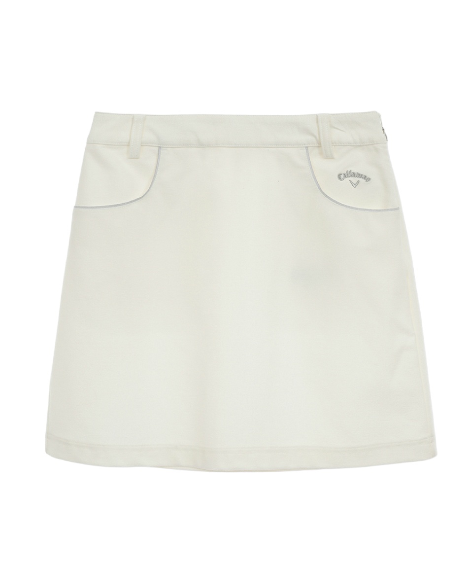 新品　Callaway 8WAYストレッチ スカート Mサイズ ホワイト Callaway キャロウェイ レディース ゴルフウェア スカート 秋 冬