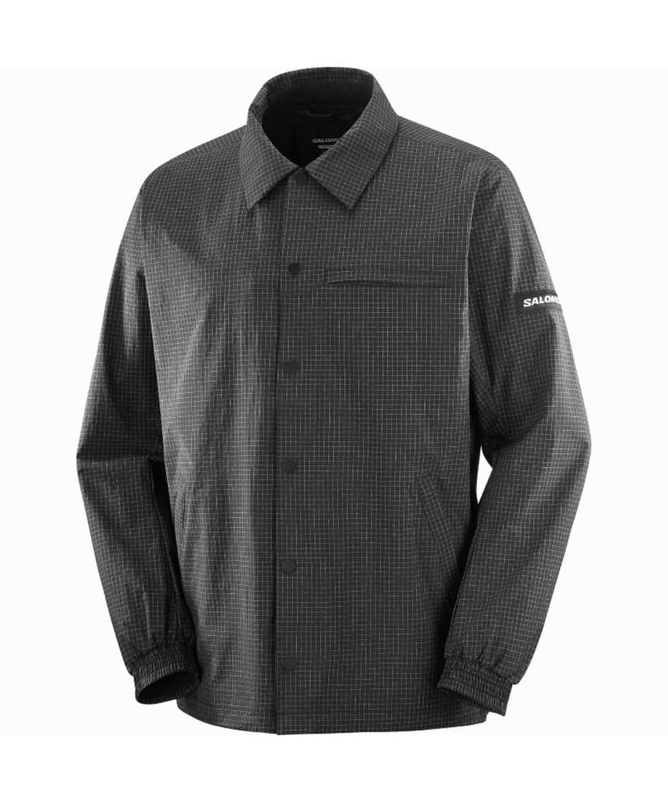 美品 2021/2022オンヨネ サロモンチームウエア　ジャケットM SALOMON サロモン シェルジャケット メンズ OUTERPATH 2.5L LC2211400