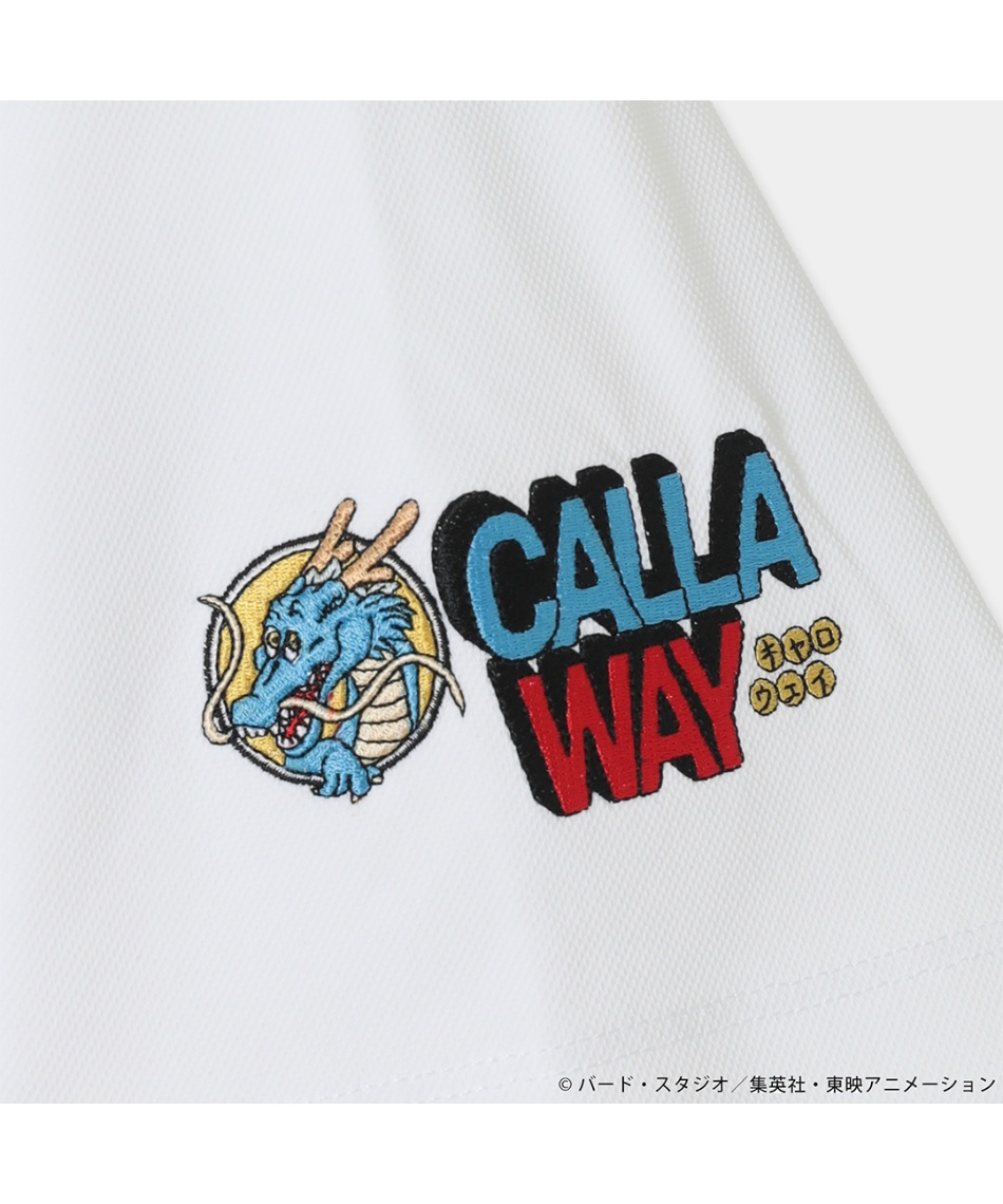 ゴルフウェア ポロシャツ 半袖ドラゴンボール キャラクタープリント