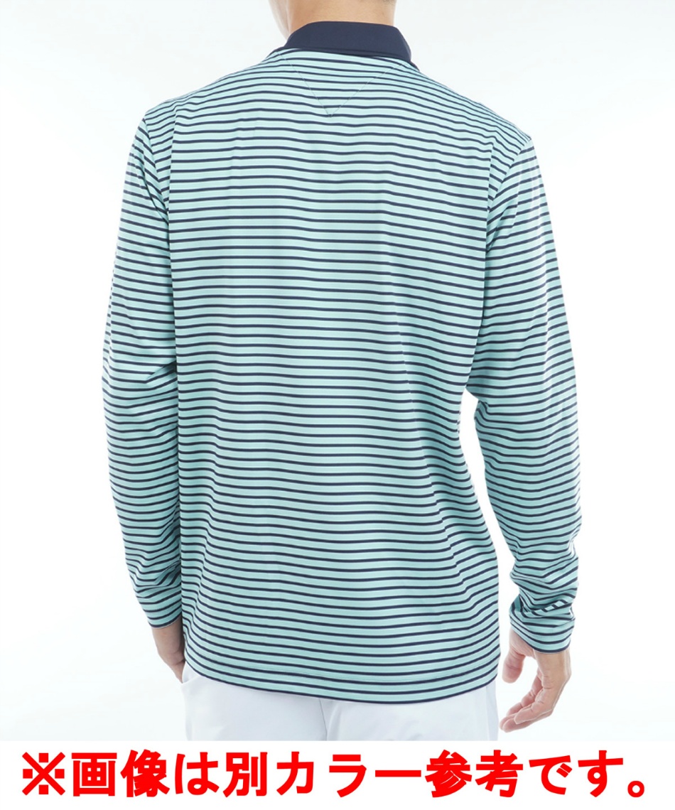 ゴルフウェア 長袖シャツ ベア天 長袖モックネックシャツ THMA563
