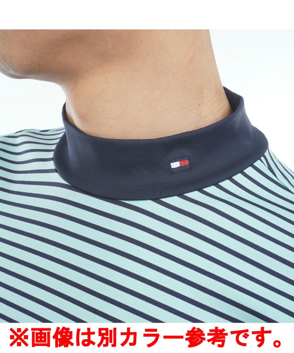 ゴルフウェア 長袖シャツ ベア天 長袖モックネックシャツ THMA563