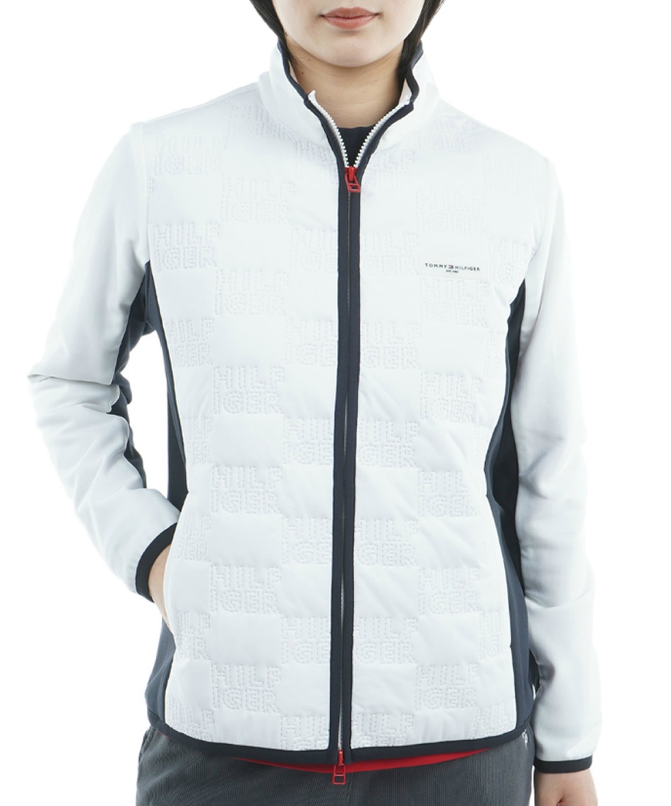 l|Cg270pt yzg~[qtBK[St(TOMMY HILFIGER GOLF) StEFA u] SLg pebhWPbg THLA586 y2025NH~fz fB[X WHT M