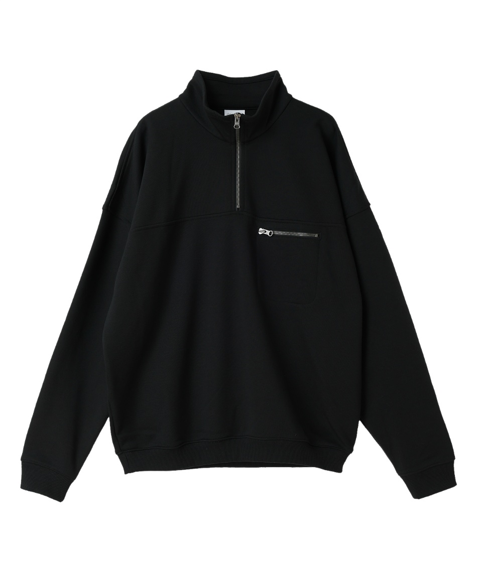 スウェットパーカー バガスウェットハーフジップ AM5813-010 【国内