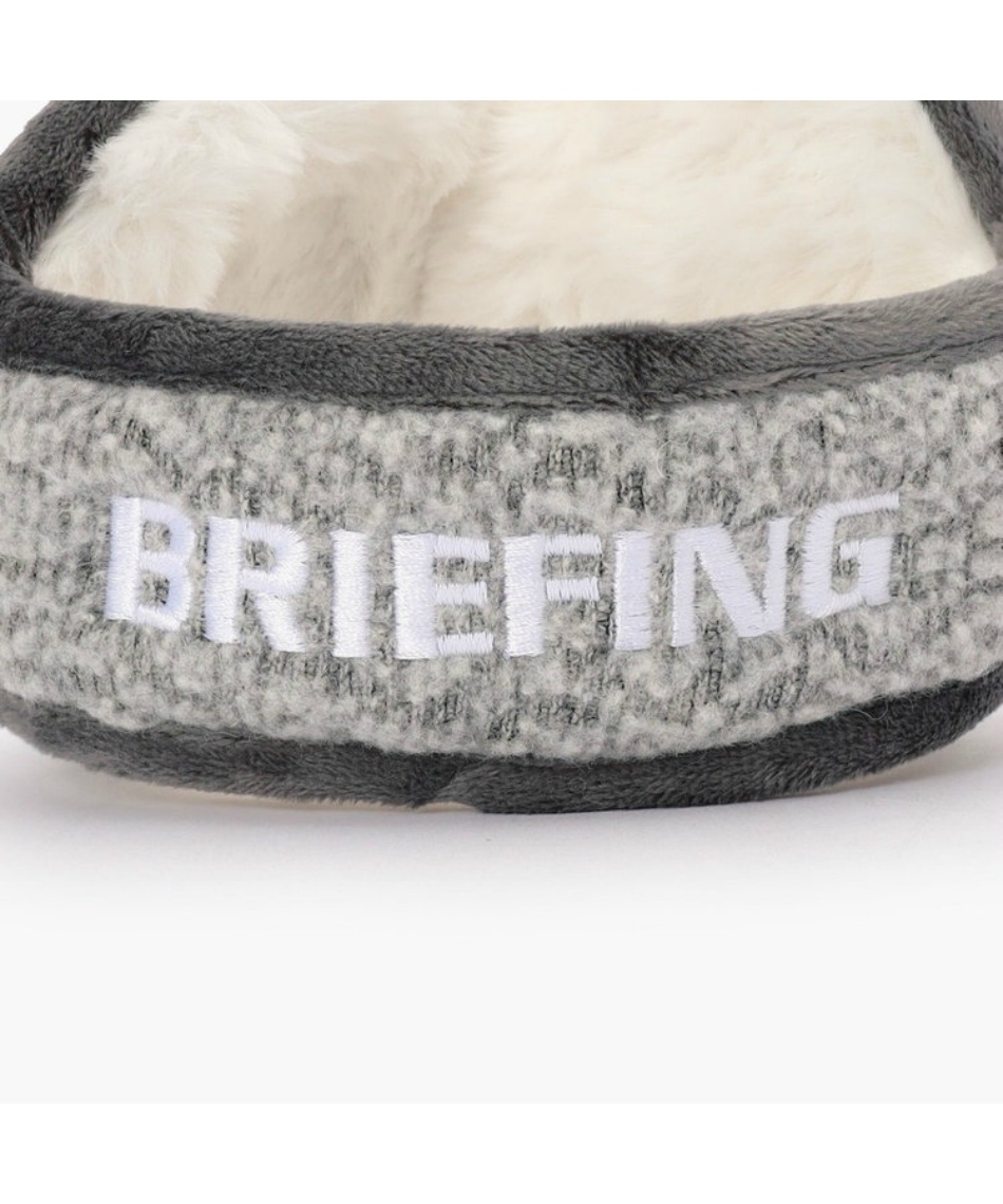 ブリーフィング(BRIEFING) ゴルフ 耳あて WOOL BOA EAR MUFF ボア