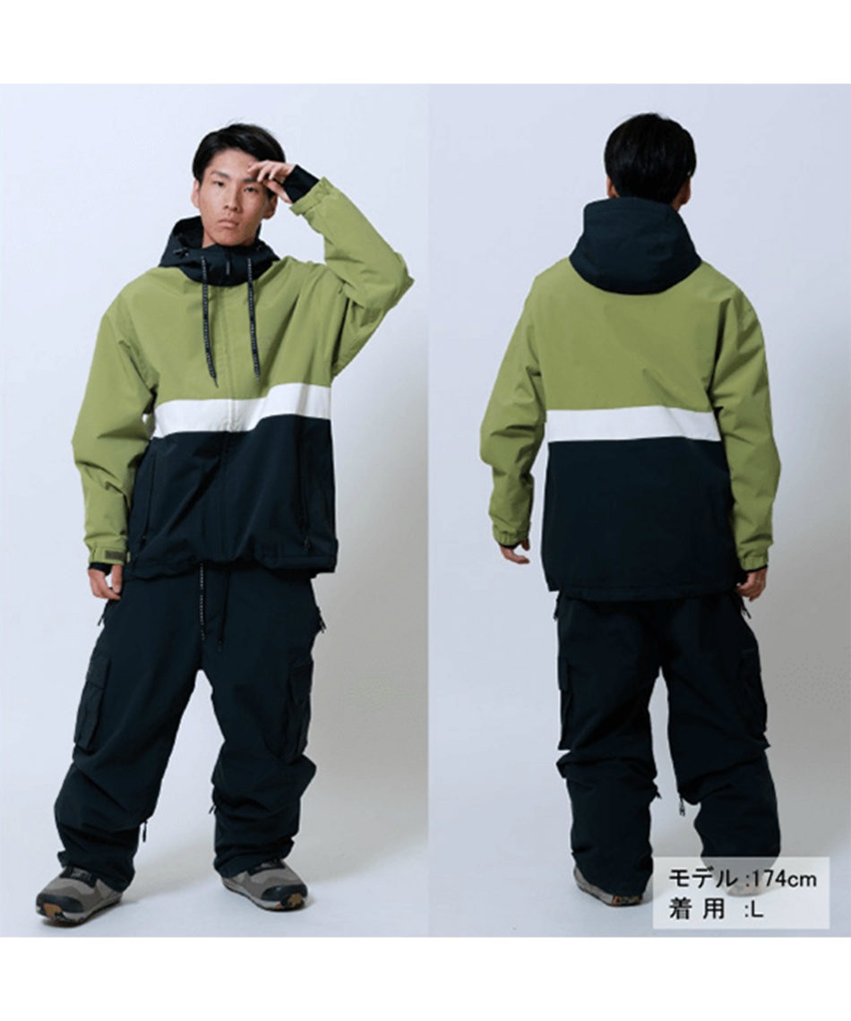 ワンスリー(ONETHREE) スノーボードウェア ジャケット WIDE OVER