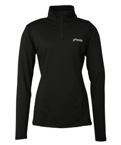 l|Cg63pt yztFjbNX(Phenix) XL[ A_[EFA gbvX WOMENS Basic Set-in Sleeve 1/2 Zip Tee x[VbNZbgCX[u1/2WbvT ESW25LS62 fB[X BLACK M