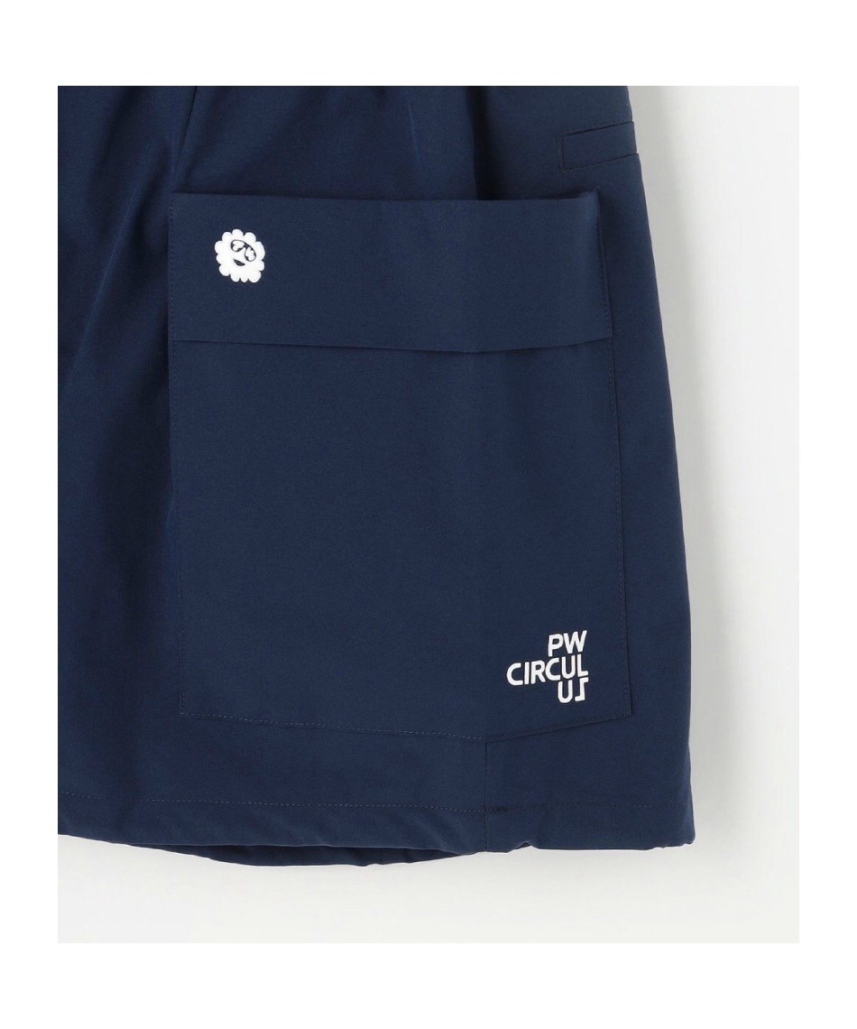 ピーダブリュサーキュラス(PW CIRCULUS) ゴルフウェア スカート 裾2WAY