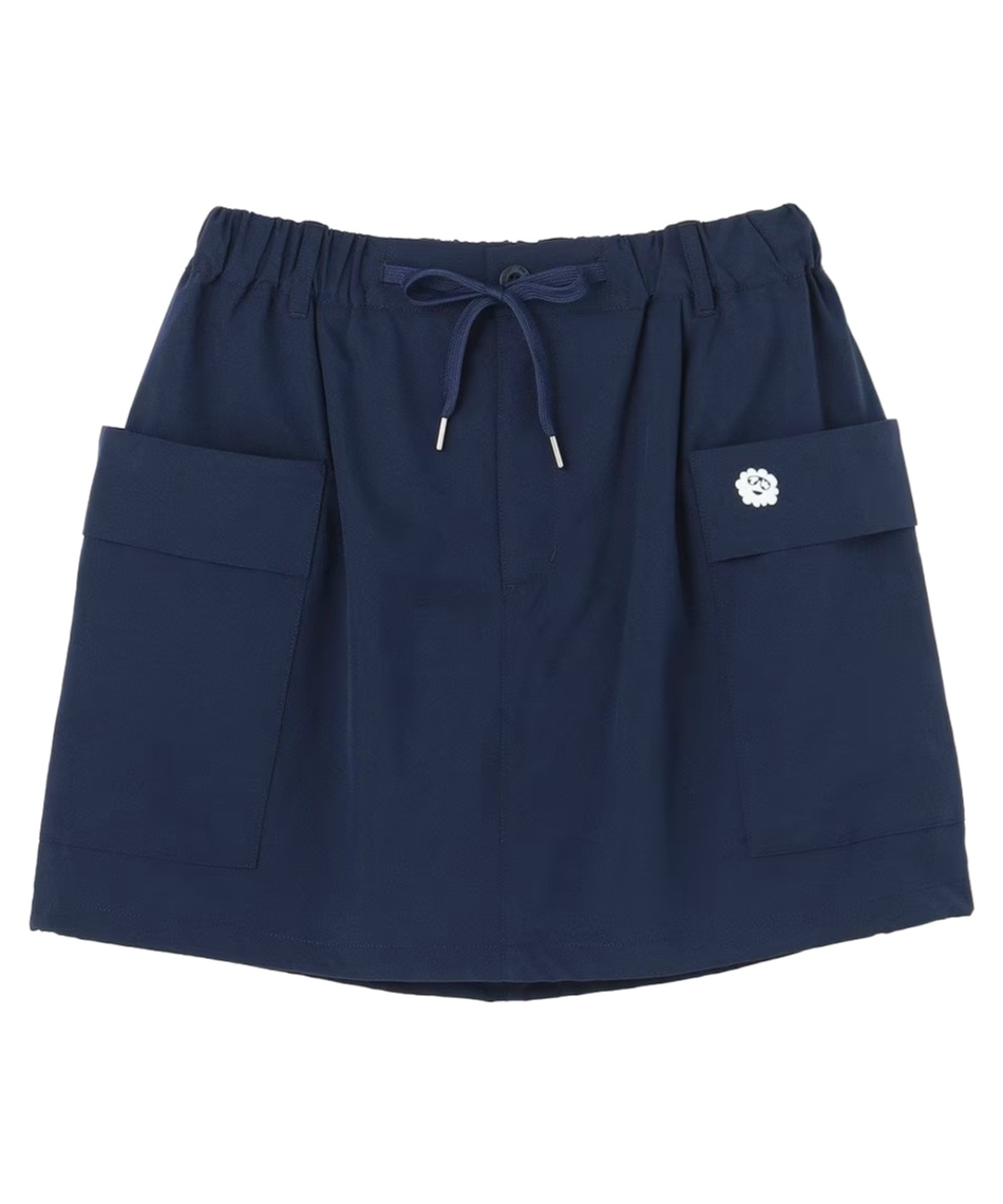 獲得ポイント150pt 【送料無料】ピーダブリュサーキュラス(PW CIRCULUS) ゴルフウェア スカート 裾2WAY バルーンスカート 吸水速乾 ストレッチ SKPQGW0308 【2025年秋冬モデル】 レディース 075 M(1)