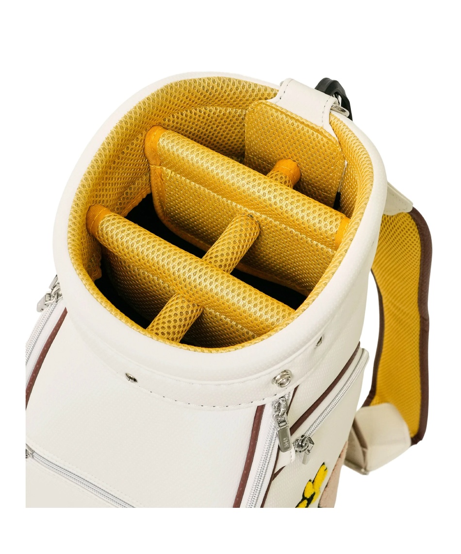 MU スポーツ(MU SPORTS) キャディバッグ MUキャラクター立体サガラ刺繍