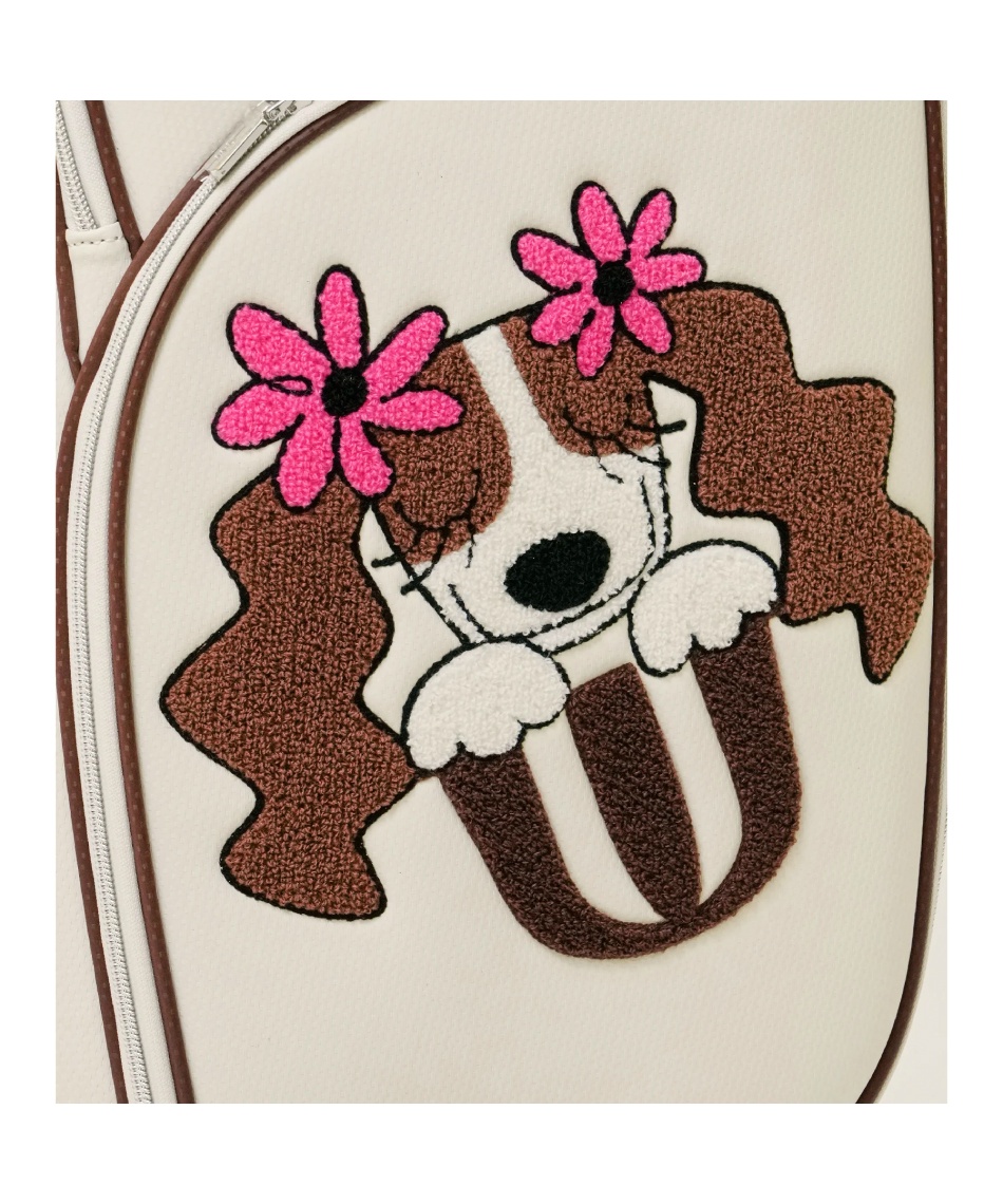 MU スポーツ(MU SPORTS) キャディバッグ MUキャラクター立体サガラ刺繍 MU スポーツ(MU SPORTS) キャディバッグ MUキャラクター立体サガラ刺繍
