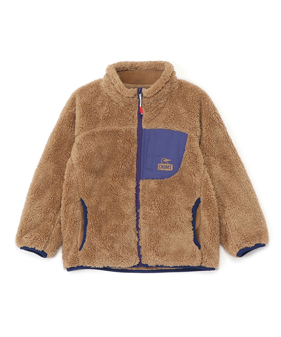 l|Cg106pt 10% OFF^SALE yz`X(CHUMS) t[X WPbg LbY{fBOt[XWPbg Kids Bonding Fleece Jacket CH24-1072 WjA Beige^PP 100|115iM