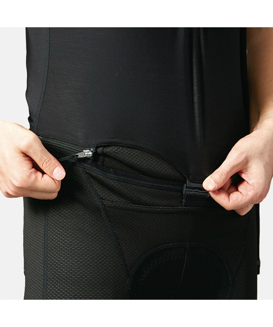 サイクルビブパンツ ウィンドブレーク クイック ビブ サーモ タイツ