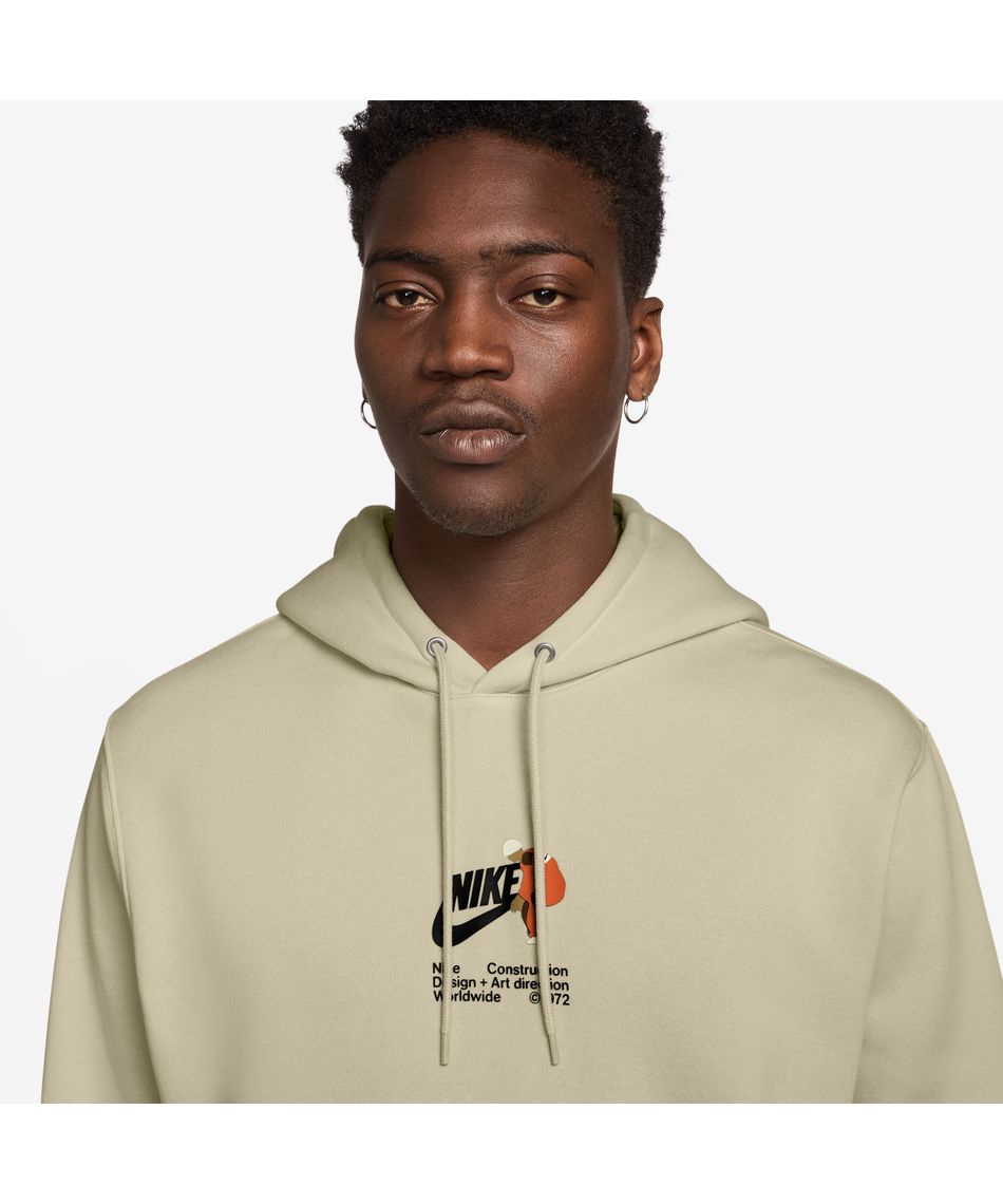 ナイキ(NIKE) スウェットパーカー CLUB 裏起毛フードスウェット BL