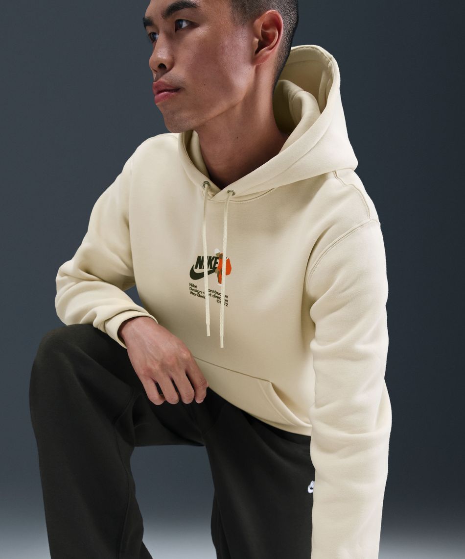 ナイキ(NIKE) スウェットパーカー CLUB 裏起毛フードスウェット BL