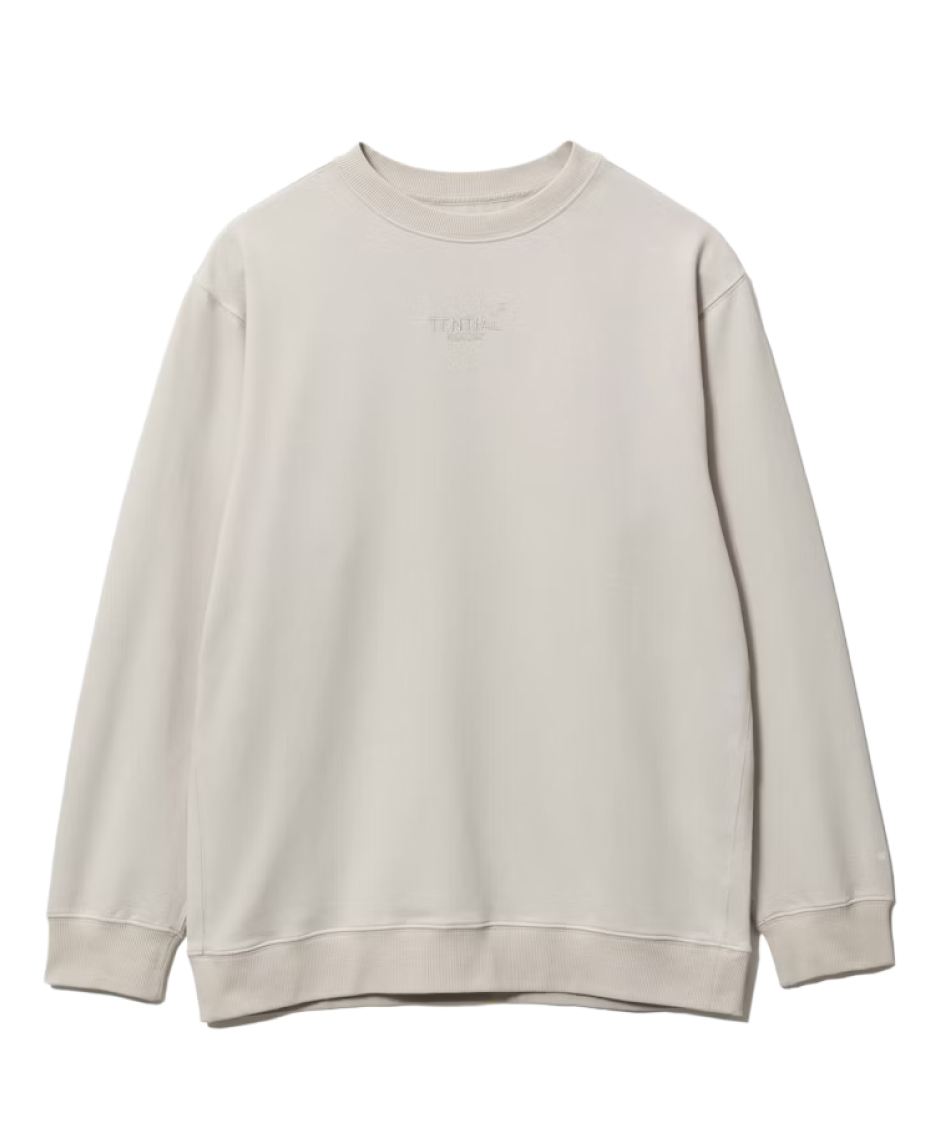 �l���|�C���g1830pt �y���������z�e���V����(TENTIAL) �X�E�F�b�g�g���[�i�[ BAKUNE �X�E�F�b�g �����Y �����O�X���[�u �N���[�l�b�N SWEAT LS �O���[�W�� S