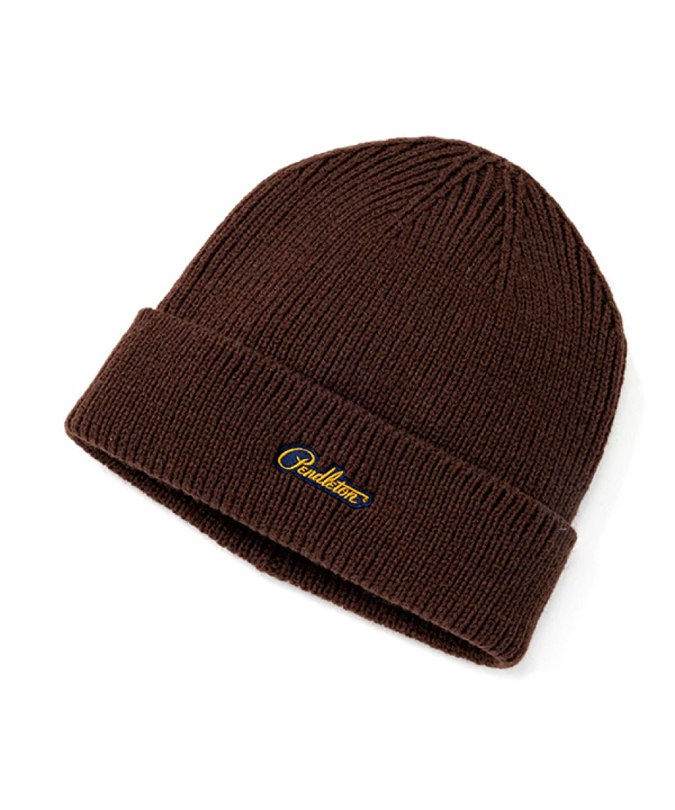 ペンドルトン(PENDLETON) ニット帽 アクリルウール ロゴ ワッペン