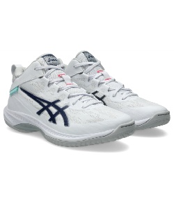 �l���|�C���g145pt �y���������z�y2��12�������z �A�V�b�N�X(asics) �o�X�P�b�g�V���[�Y GELHOOP V17 1063A096-104 �����Y ���f�B�[�X WHITE�^BLUE 26�D5