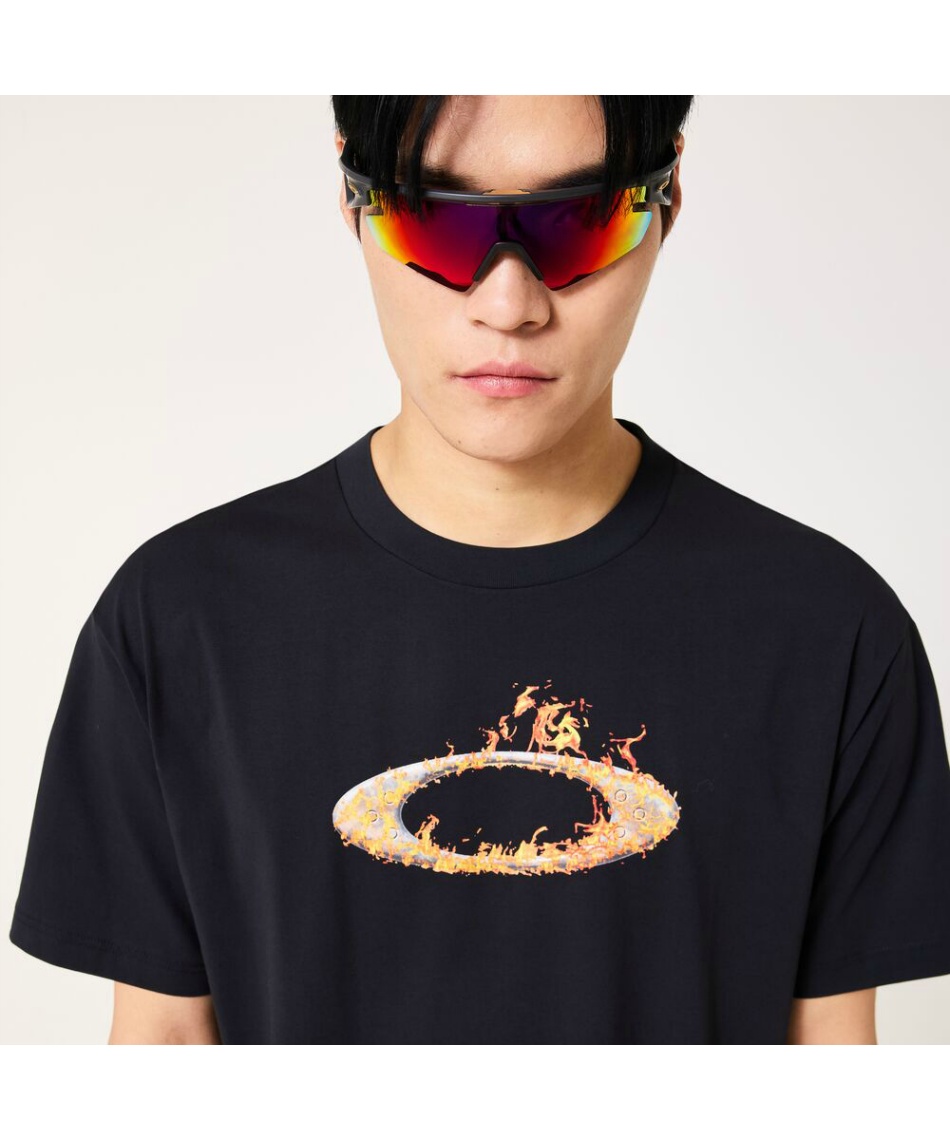 オークリー(OAKLEY) Tシャツ 半袖 O-TECH COLD COTTON TEE ICON 2.0