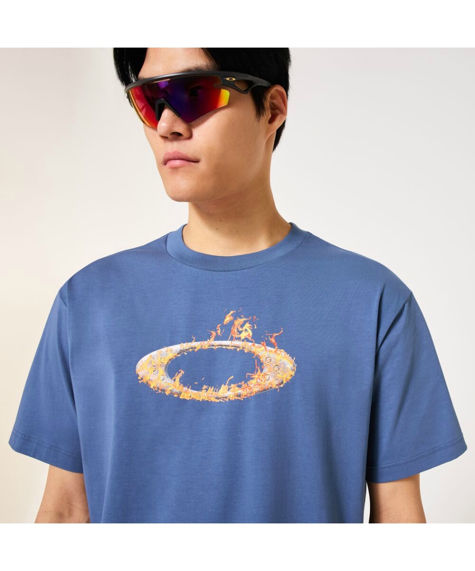オークリー(OAKLEY) Tシャツ 半袖 O-TECH COLD COTTON TEE ICON 2.0