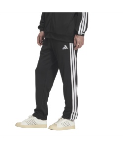 �l���|�C���g55pt �y���������z�A�f�B�_�X(adidas) �X�|�[�c�E�F�A �W���[�W �����O�p���c 3 STRIPES REGULAR FIT DOUBLE KNIT OPEN HEM TRACK PANT KR6434 DP187 �����Y BK�^WH 2XL