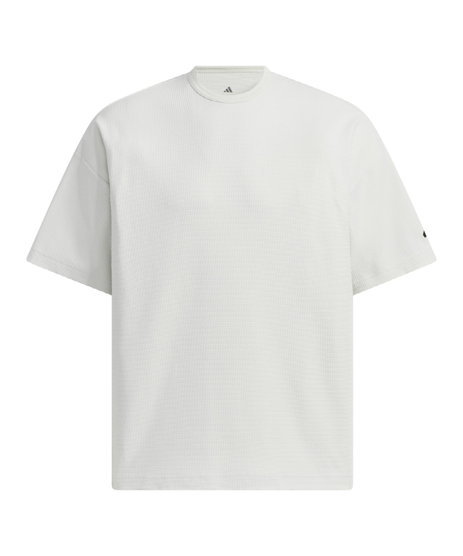 Tシャツ 半袖 ルーズフィット ワッフルファブリック 半袖Tシャツ