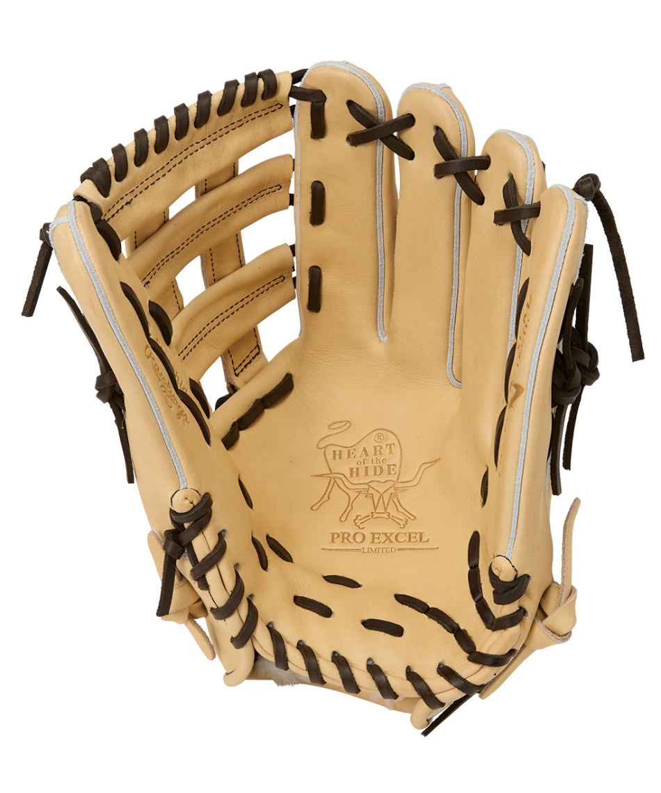 早い者勝ち‼️ Rawlings 軟式グローブ ベージュ ローリングス(Rawlings) 野球 一般軟式グローブ 外野手 26S HOH プロEX