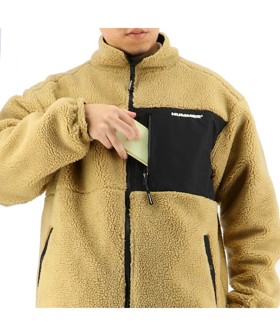 ジャケット フリースリバーシブル超撥水ジャケット HM-W12 【ご自宅