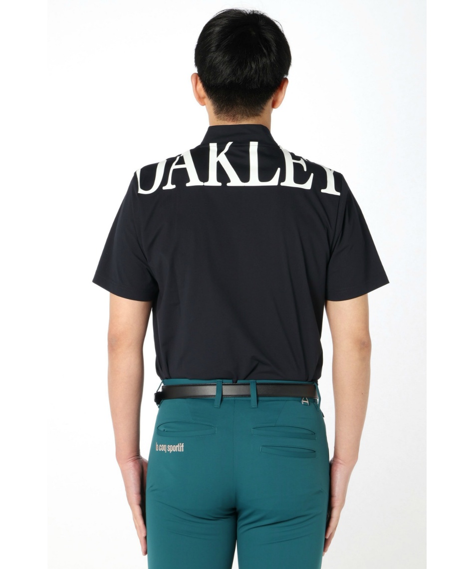 オークリー(OAKLEY) ゴルフウェア 半袖シャツ SCAPULAモック半袖SH