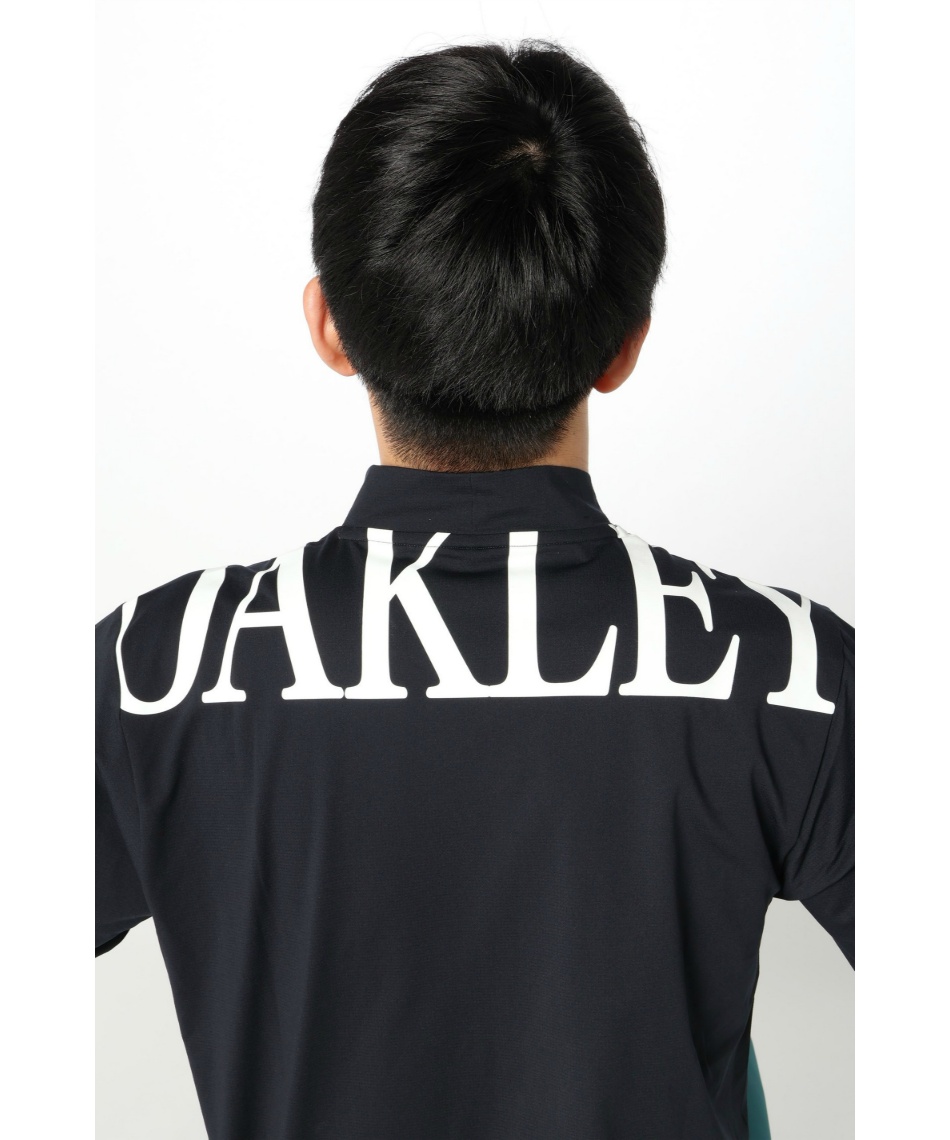 オークリー(OAKLEY) ゴルフウェア 半袖シャツ SCAPULAモック半袖SH