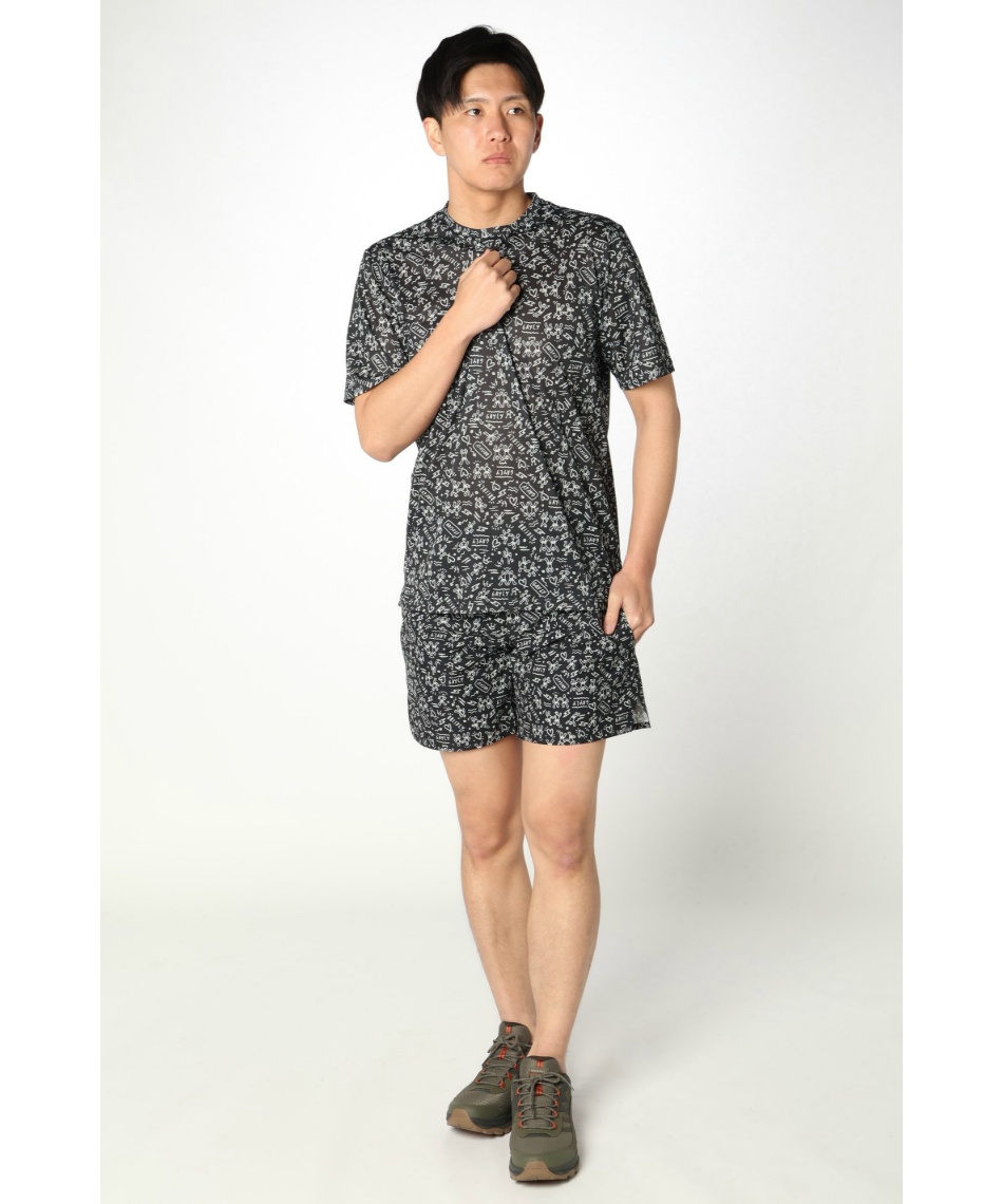 ランニングウェア Tシャツ 半袖 軽量メッシュ半袖Tシャツ VQ561002F01