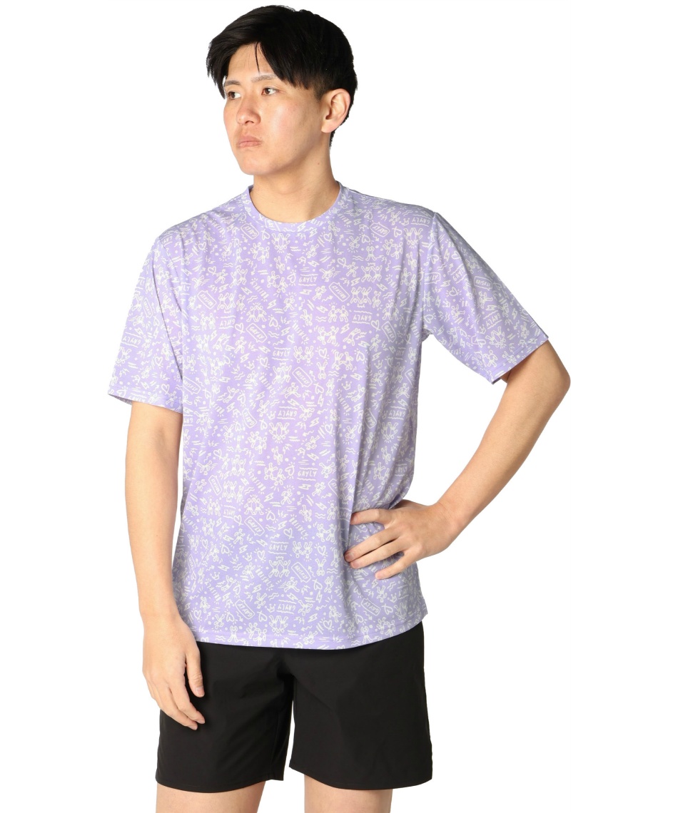 ランニングウェア Tシャツ 半袖 軽量メッシュ半袖Tシャツ VQ561002F01