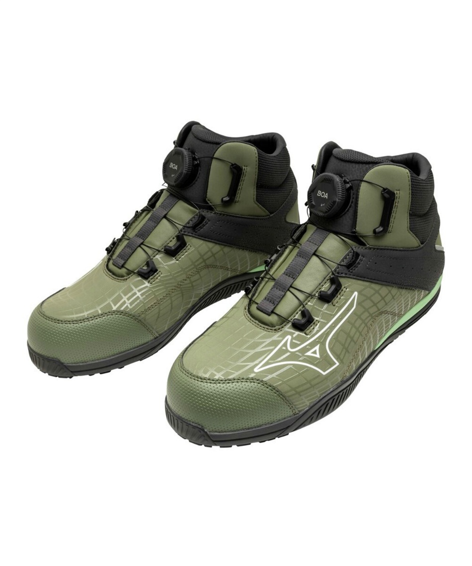 ミズノ(MIZUNO) 安全靴 オールマイティTDII 81h BOA F1GA2605 【ご自宅