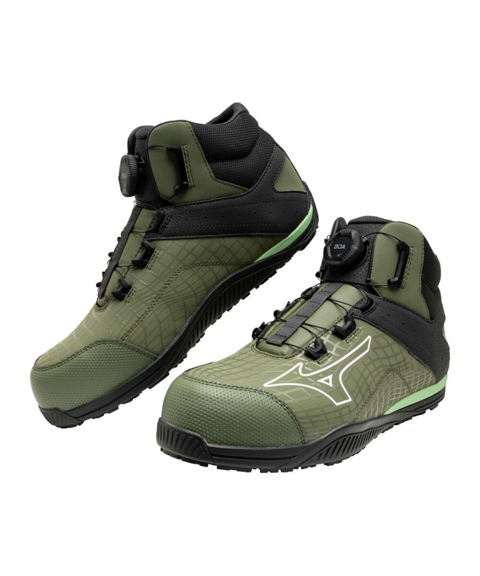 ミズノ(MIZUNO) 安全靴 オールマイティTDII 81h BOA F1GA2605 【ご自宅