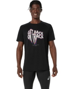 �l���|�C���g50pt �y���������z�A�V�b�N�X(asics) ���� �E�F�A ����T�V���c �g���b�N �O���t�B�b�N ����T 2091A836-001 �����Y �u���b�N S