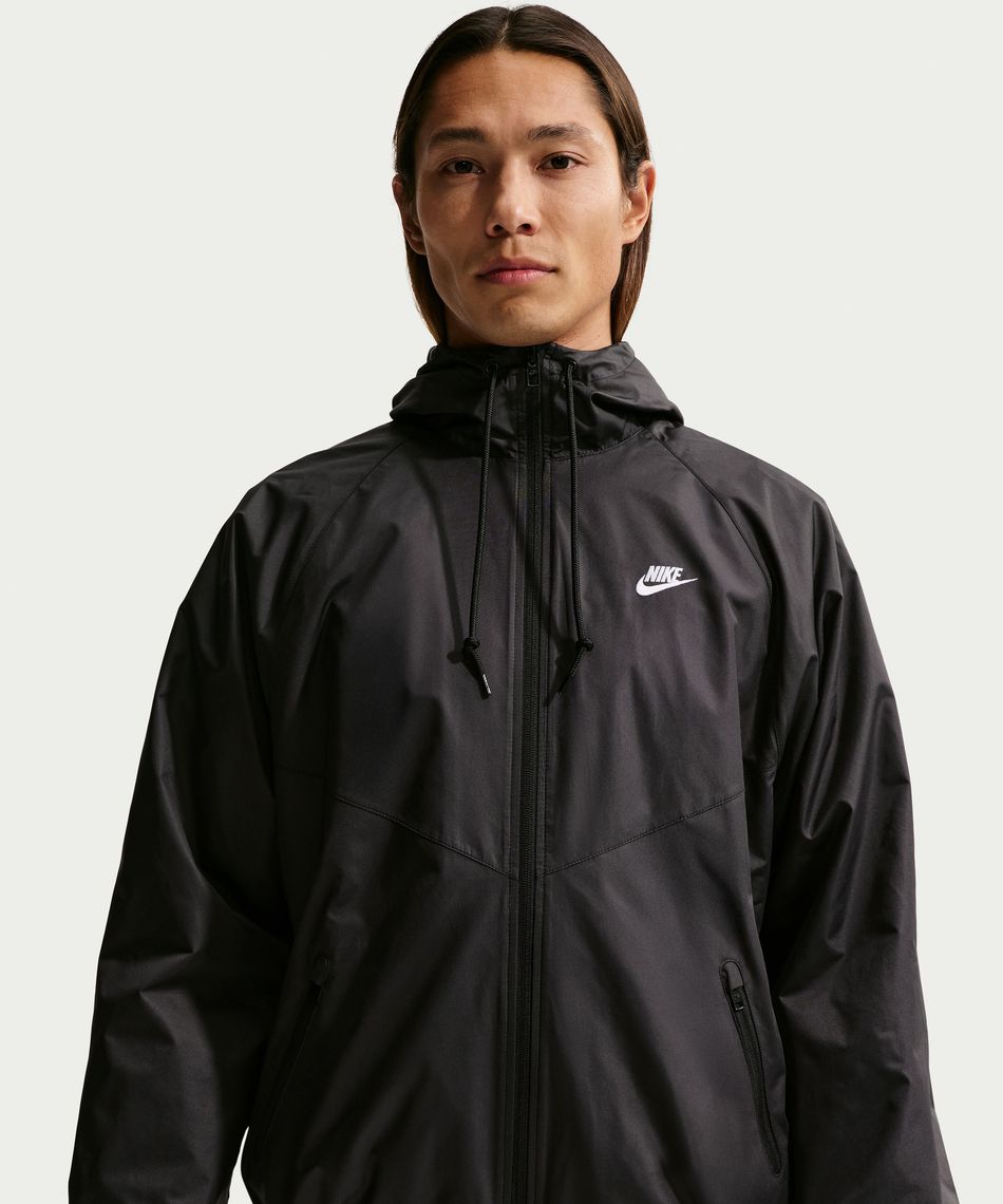 Nike フード付きジャケット ブラック NIKE（ナイキ） ジャケット メンズ クラブ ウィンター トップ ブラック