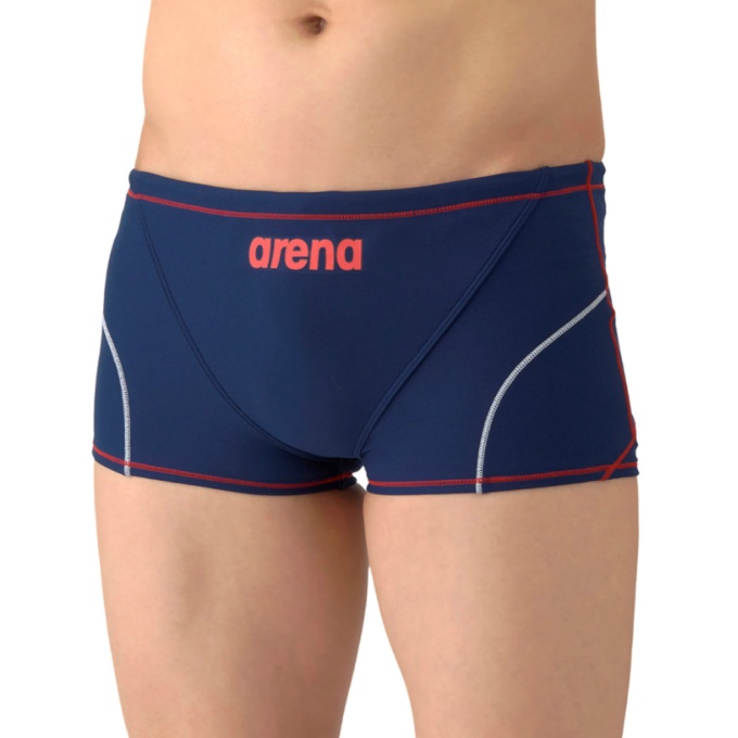 アリーナ(arena) トレーニング水着 スパッツ メンズ トレーニングスパッツ ショートレッグ AS6SWM04M-NVRD