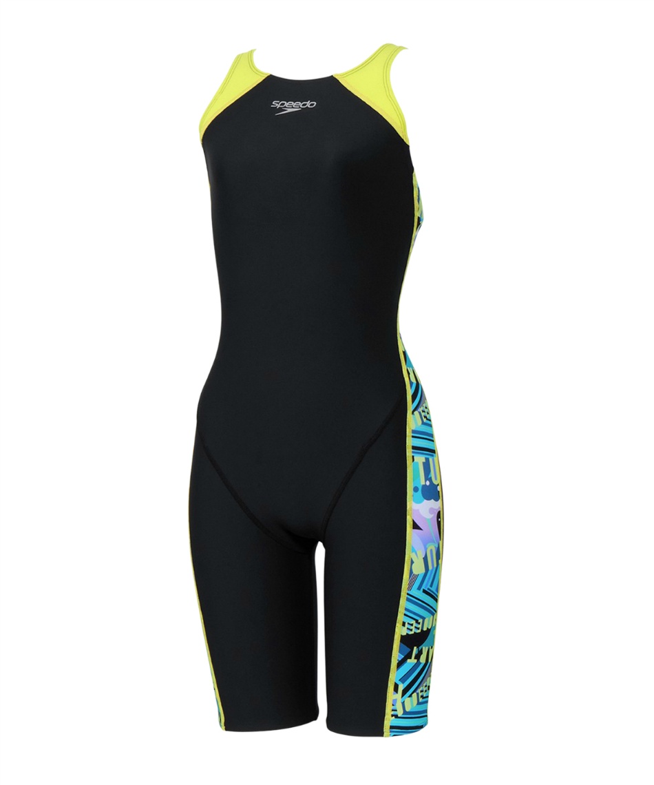 �l���|�C���g88pt 21% OFF�^SALE �y���������z�X�s�[�h(Speedo) �g���[�j���O���� Wording StripesTurnS Puzzle M/O Kneeskin STW12607 ���f�B�[�X AQ S