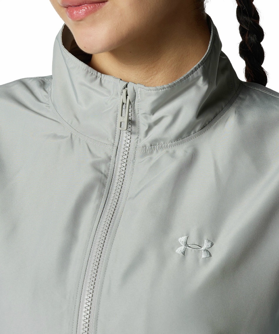 ウインドブレーカー ジャケット UA MESH LINER WOVEN PRINT FULL-ZIP