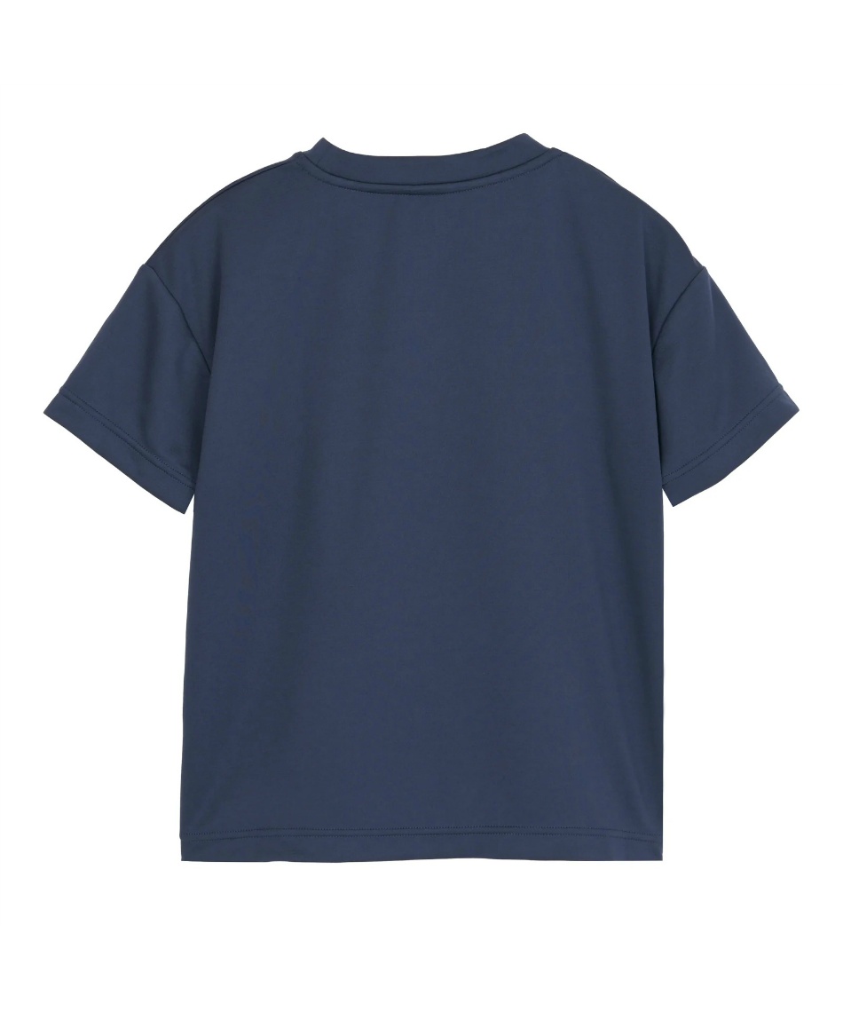 Tシャツ 半袖 ポリエステル ビッグロゴショートスリーブシャツ