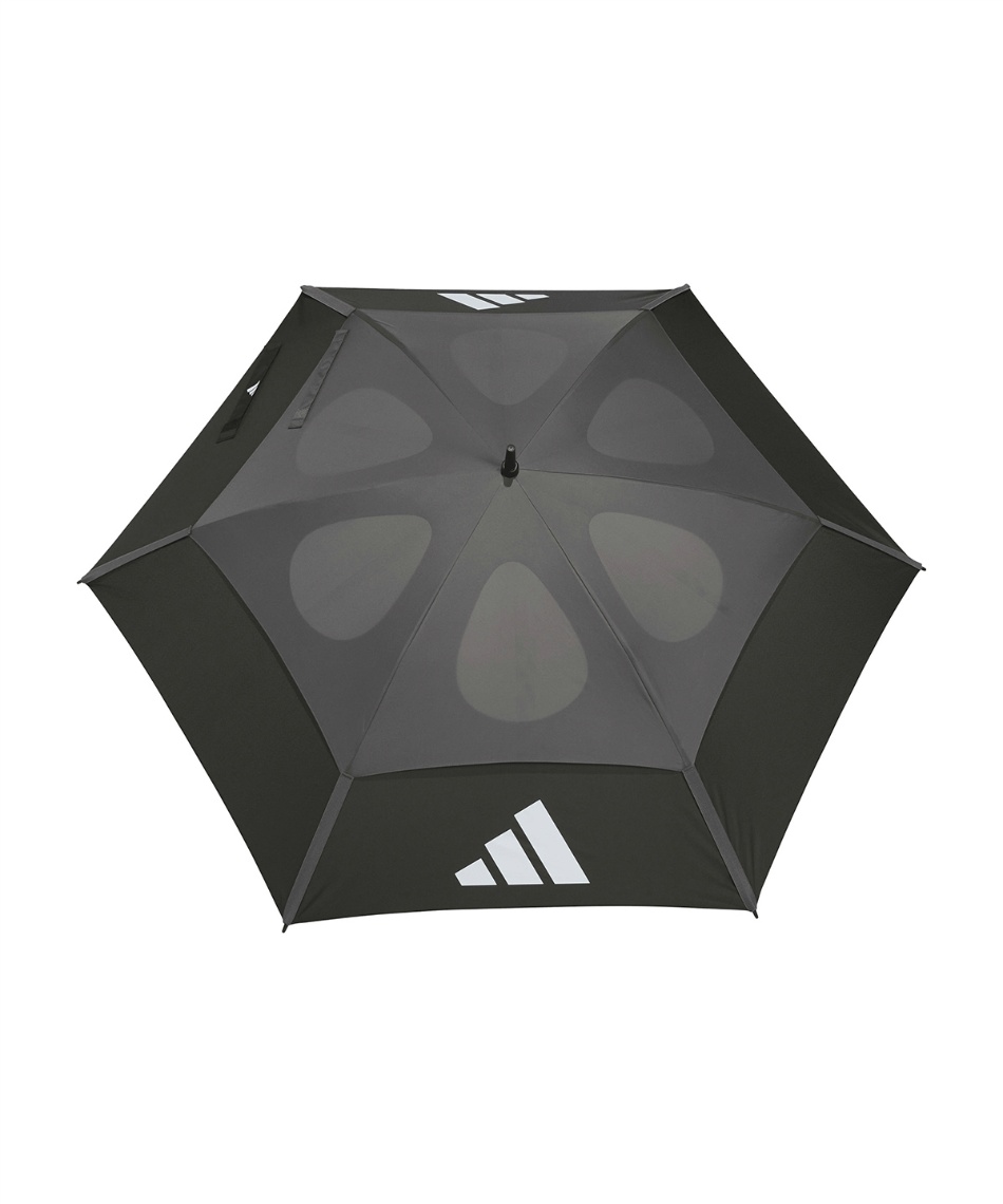 アディダス(adidas) ゴルフ 傘 晴れ雨兼用 耐久撥水 UVカット ダブル