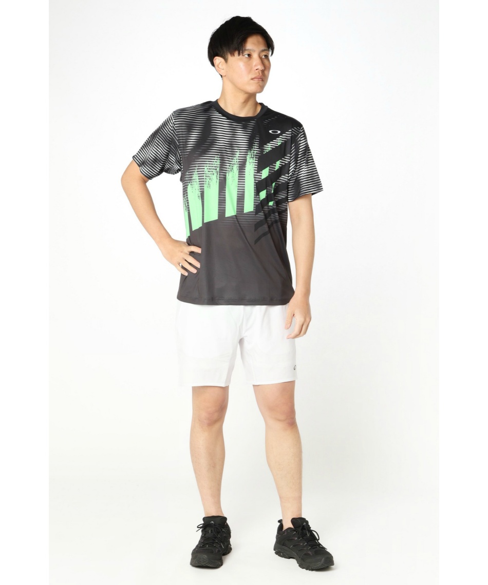 オークリー(OAKLEY) テニスウェア Tシャツ 半袖 スラントパーネル
