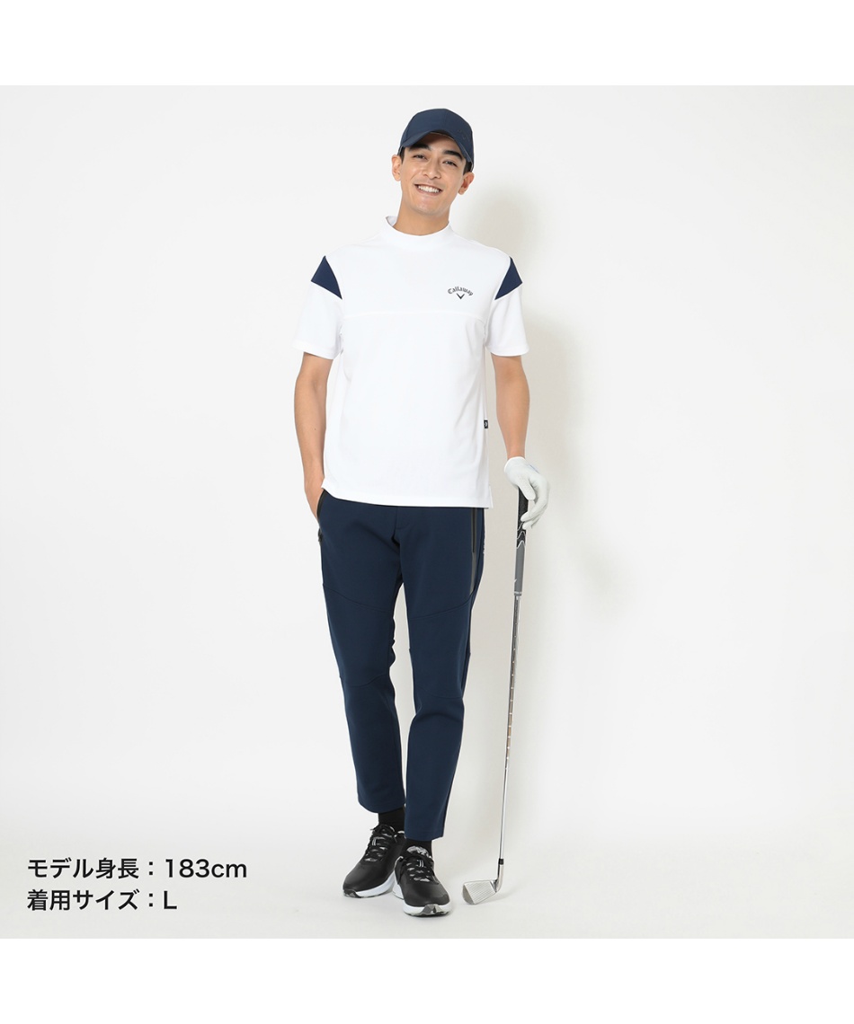 ゴルフウェア 半袖シャツ オニカノコ半袖モックネックシャツ C26134107