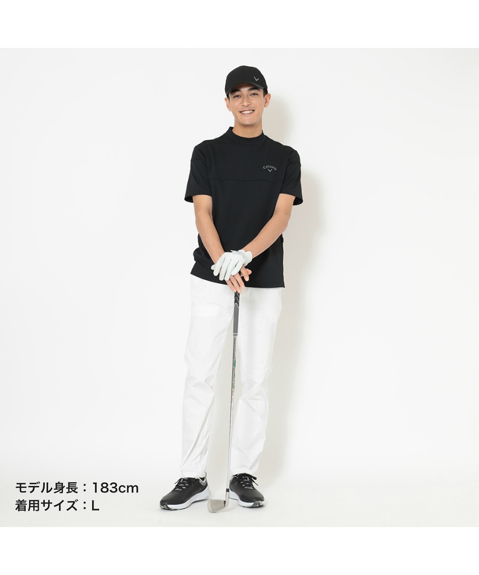 ゴルフウェア 半袖シャツ オニカノコ半袖モックネックシャツ C26134107