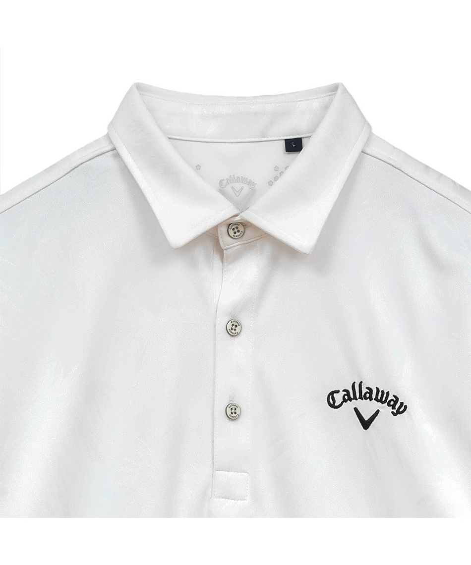 キャロウェイ(Callaway) ゴルフウェア ポロシャツ 半袖 ヤシの木