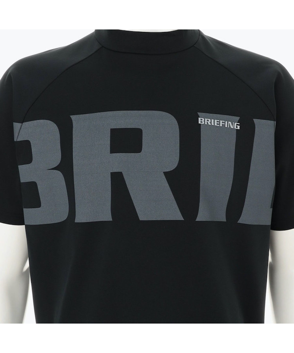 ブリーフィング(BRIEFING) ゴルフウェア 半袖シャツ BIG BEAT HIGHNECK